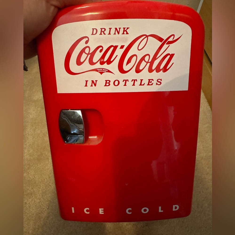 Coca-Cola Red Mini Fridge